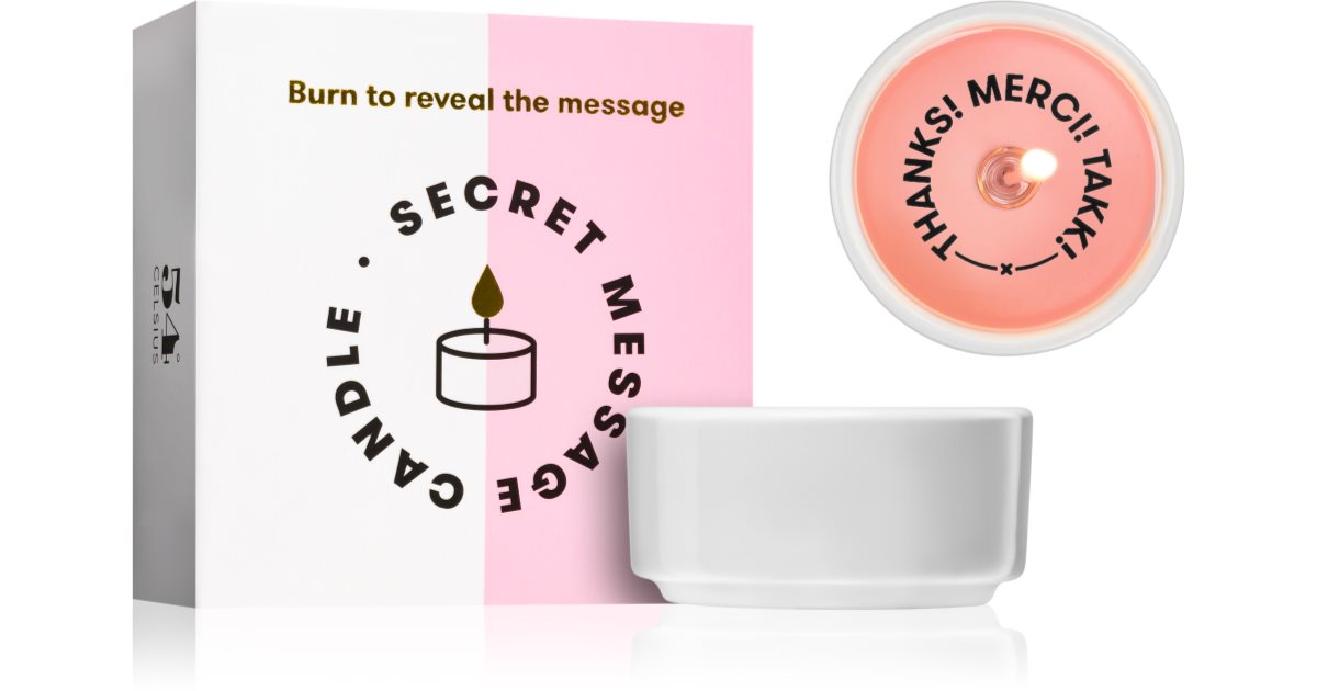 Hidden Message Candle