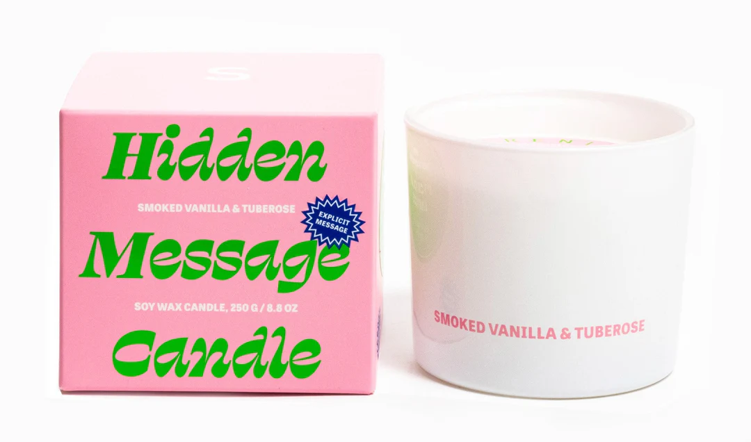 Hidden Message Candles